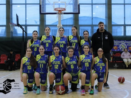 CSȘ Gloria FCC UAV Arad găzduiește turneul semifinal al Campionatului Național U16 de baschet feminin