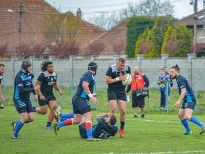 CSU Arad era “carne de tun”, în Liga Naţională de rugby: înfrângeri la scor pentru trei foste divizionare secunde!