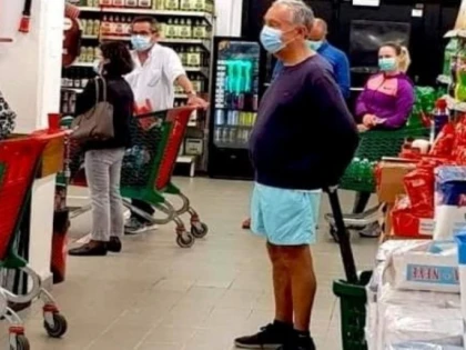 Cum a fost surprins la cumpărături președintele Portugaliei