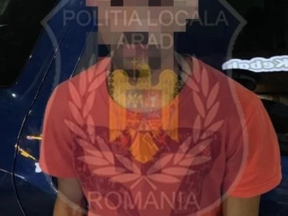 Cuțitar din Bacău, amendat de polițiștii locali din Arad