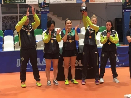Dana Dodean a bifat „dubla” campionat-cupă, cu Sporting! (FOTO)