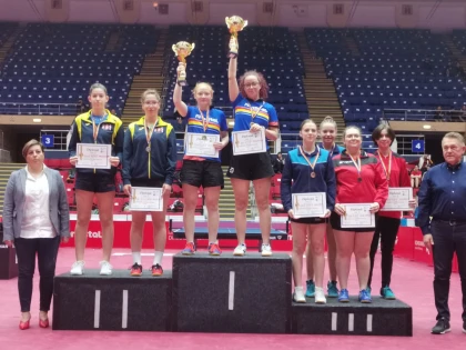 Dana Dodean, Irina Rus şi Alesia Sferlea au adus alte trei medalii pentru tenisul de masă arădean (FOTO)