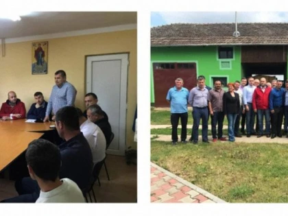 Daniel Botănoiu şi Victor Negrescu susţin candidaţii PSD la primăriile Almaş şi Covăsânţ