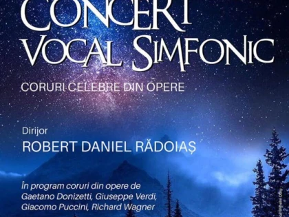 Daniel Rădoiaș va dirija concertul de mâine al Filarmonicii, care cuprinde coruri din opere celebre