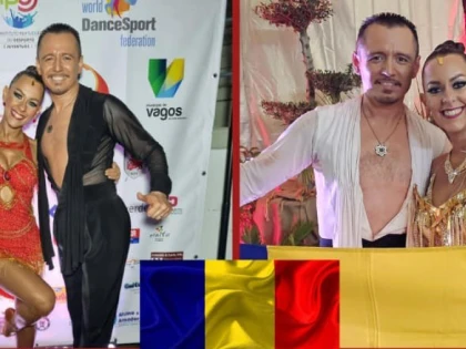 Dansatorii arădeni Patrik și Andreea Haizăr au fost semifinaliști la Campionatul Mondial