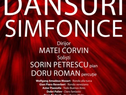 Dansuri simfonice, într-un concert extraordinar, cu invitați de prestigiu