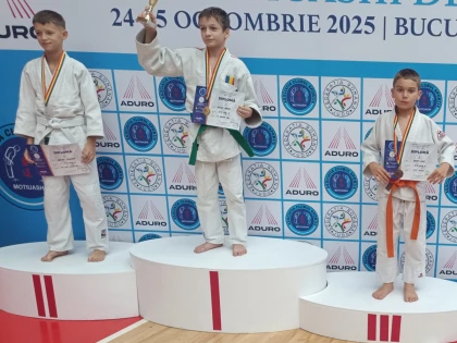 Dănuț Luca a luat medalie de bronz pe tatami, la Cupa Motiuashi