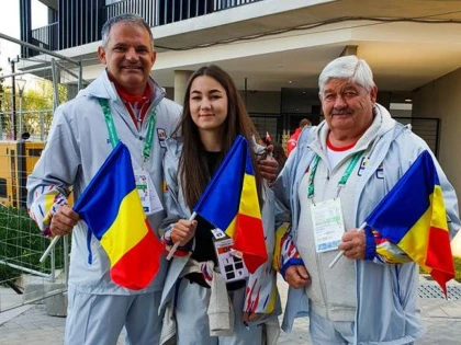 Daria Haristiade a debutat la Jocurile Olimpice de Tineret