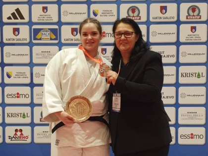 Daria Tudorache a cucerit bronzul pe tatami, la Cupa Europeană U21 din Sarajevo
