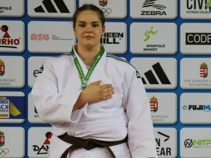 Daria Tudorache a luat medalia de aur la Cupa Europeană de judo pentru cadeți! (FOTO)