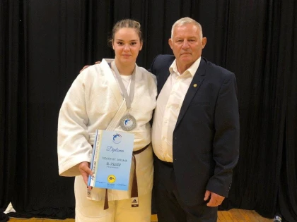 Daria Tudorache, legitimată la CSM Arad, este campioană și vicecampioană balcanică de junioare la judo!