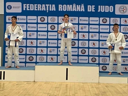 David Mercea este campion naţional la judo U15, Matei Kunszabo a luat argintul la U13! (FOTO)