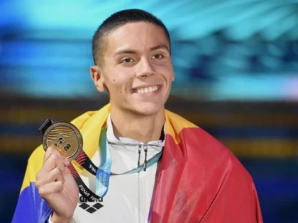 David Popovici a fost ales cel mai bun sportiv din Balcani în 2022