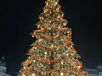 De Moș Nicolae, se aprinde iluminatul festiv în centrul Aradului