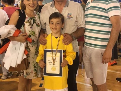 De vorbă cu o campioană. Numele ei este Ariana Raicu și are 8 ani (FOTO)