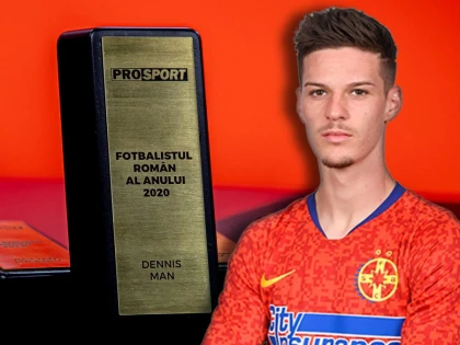 Declarat fotbalistul anului şi de ProSport, Man crede că Becali cere prea mult pe el