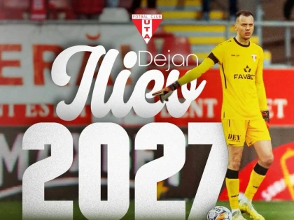 Dejan Iliev va fi portarul UTA-ei până cel puțin în vara lui 2027