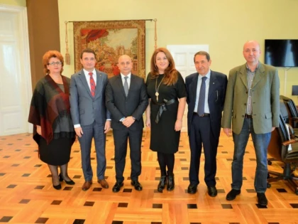 Delegație a orașului Bari, în vizită la Primăria Arad