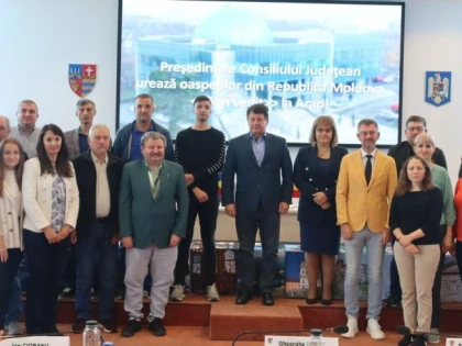 Delegație din Moldova, în vizită la Arad