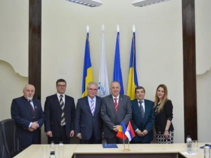 Delegaţie sârbă, în vizită la CCIA Arad   