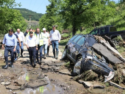 Deputatul Bîlcea a solicitat Guvernului despăgubiri pentru comuna Brazii, afectată anul trecut de inundații