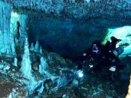 Descoperire incredibilă într-o peșteră subacvatică din Peninsula Yucatan
