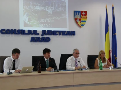 DEZBATERE LA CJ ARAD PENTRU SUSȚINEREA PRODUSELOR ROMÂNEȘTI