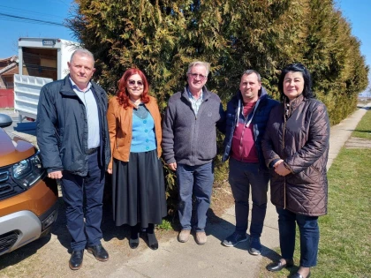 DGASPC Arad, Primăria Sântana și comunitatea locală, sprijin pentru o familie de ucraineni refugiați, persoane cu dizabilități