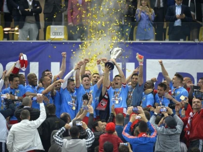 Dinamo Bucureşti a câştigat, în premieră, Cupa Ligii