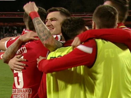 Dinamo este prima semifinalistă din Cupa României