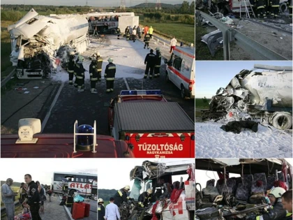 Directorul Ambulanței Arad: Patru persoane au decedat în accidentul din Ungaria