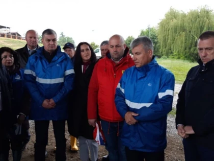 Directorul Apelor Române a inspectat obiectivele de investiții din județul Arad