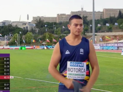 Discobolul port-drapel Mihai Motorca s-a calificat în finala de la FOTE, cu al doilea rezultat al probei!