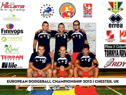 DODGEBALL ARAD REPREZINTA ROMANIA LA CAMPIONATUL EUROPEAN