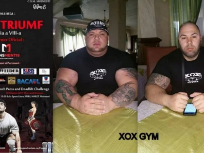 Doi arădeni au luat locul I la Cupa Triumf la Powerlifting