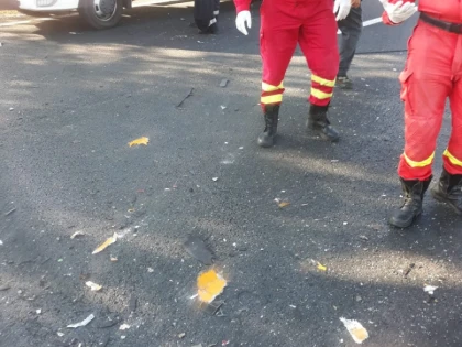 Doi bărbați din vestul țării au murit după ce autoturismul în care se aflau s-a răsturnat