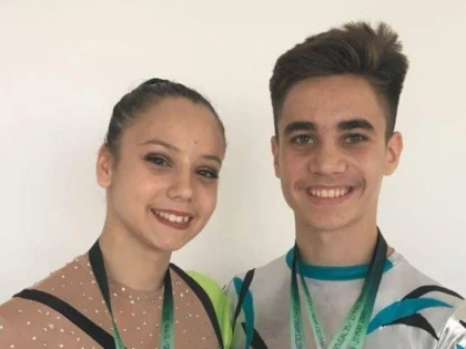 Doi gimnaşti arădeni, medaliaţi la Mondialul de aerobic