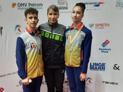 Doi gimnaști de la CSM Arad vor lua startul la Mondialele de aerobic pentru juniori