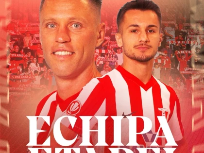 Doi jucători de la UTA, în echipa etapei a 15-a din Superliga României