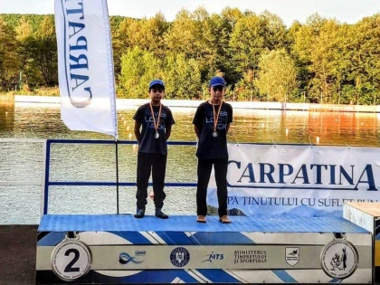 Doi kaiaciști de la CSȘ Gloria Arad sunt medaliați naționali la nivel de cadeți (FOTO)