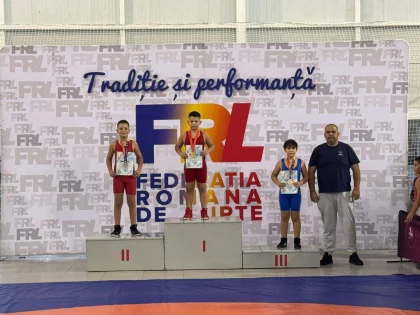 Doi sportivi ai Gloriei Arad s-au remarcat în Crâng, la Festivalul “Micul Luptător”