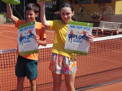 Dominaţie tricoloră la turneul european de tenis de la Arad