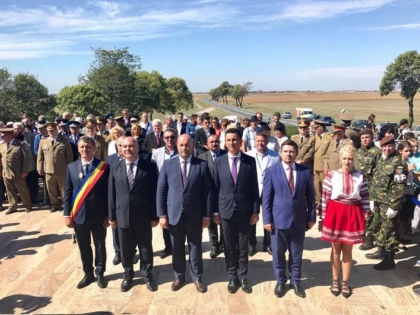 Dorel Căprar, prezent la manifestările dedicate luptei de la Păuliş