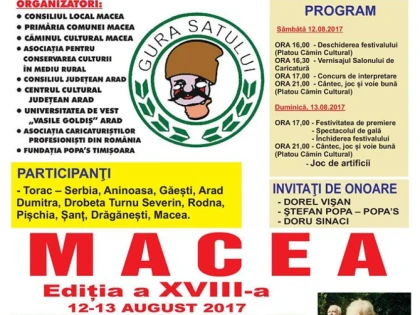 Dorel Vişan şi Ștefan Popa Popa’s, la festivalul „Gura Satului” de la Macea