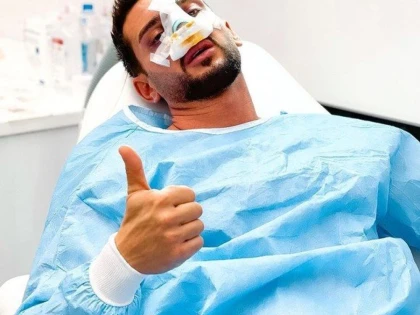 Dorian Popa, adevărul despre pozele apărute pe net cu operația la nas
