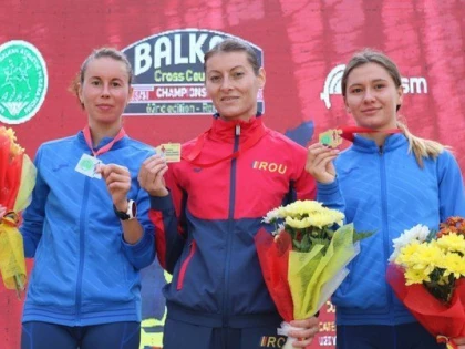 Două atlete universitare, medaliate la Balcaniada de cros