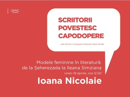 Două evenimente cu scriitoarea Ioana Nicolaie, la Arad