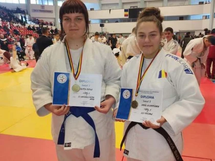 Două judoka ale CSU Arad și Podgoria Ghioroc au urcat pe podiumul național U16