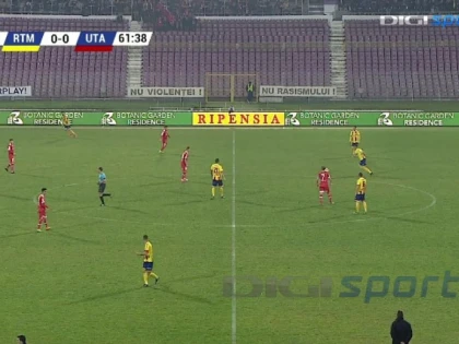 Două puncte pierdute la Timişoara: Ripensia - UTA 1-1