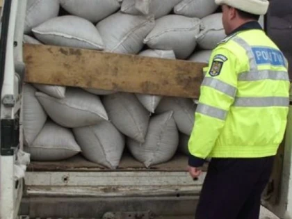 DOUA TONE DE CEREALE AU FOST CONFISCATE LA NADLAC